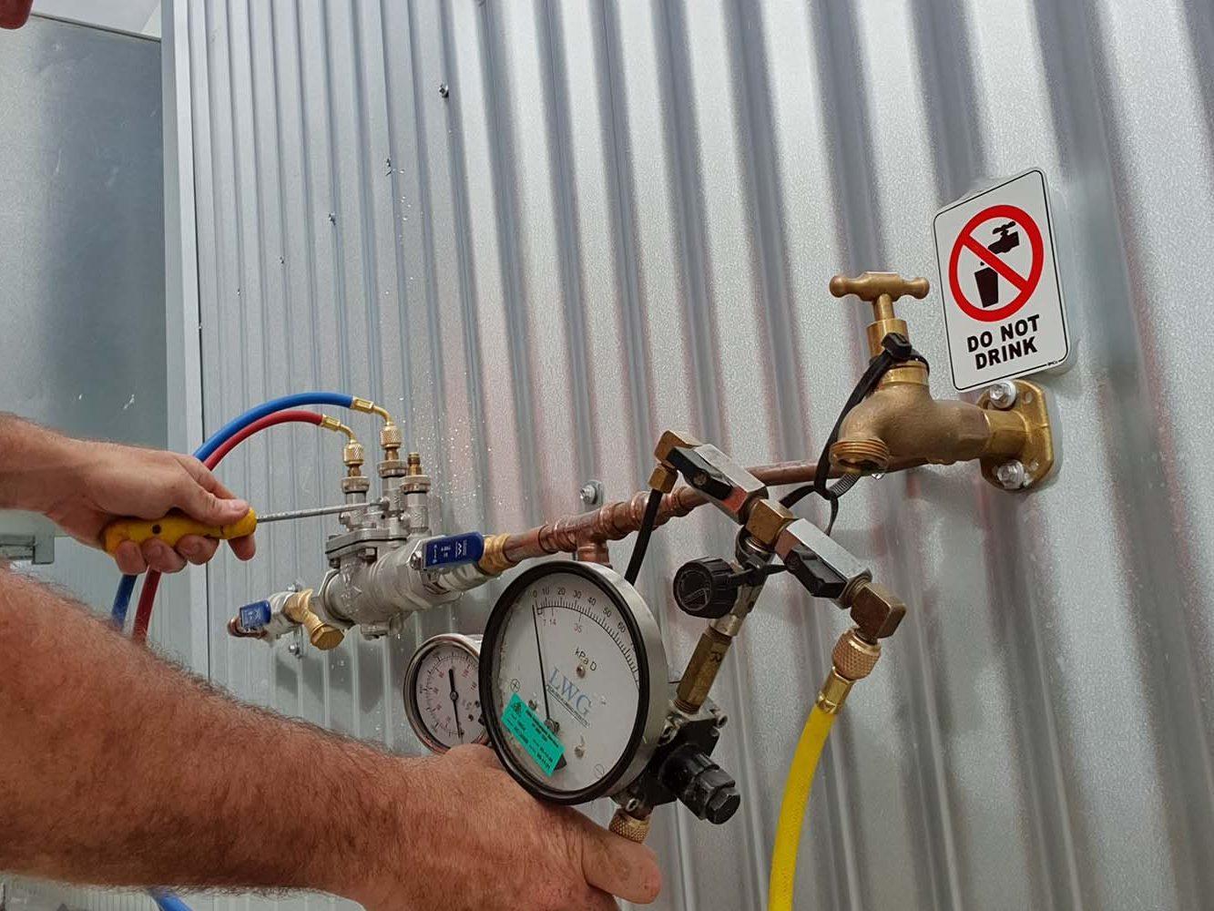 Buderim plumber backflow testing