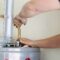 making adjustments during a hot water system replacement