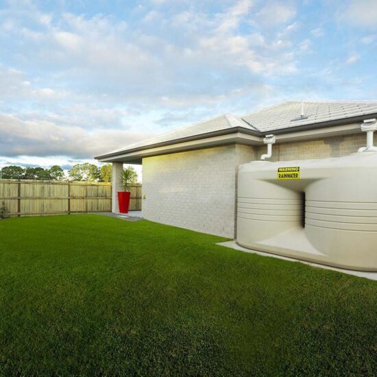 Rainwater Tanks installed in a Sunshine Coast home